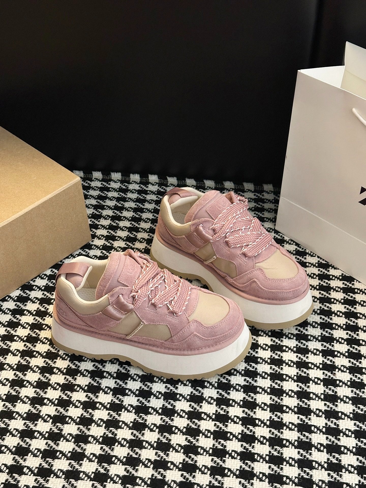 어그 키높이 슈즈