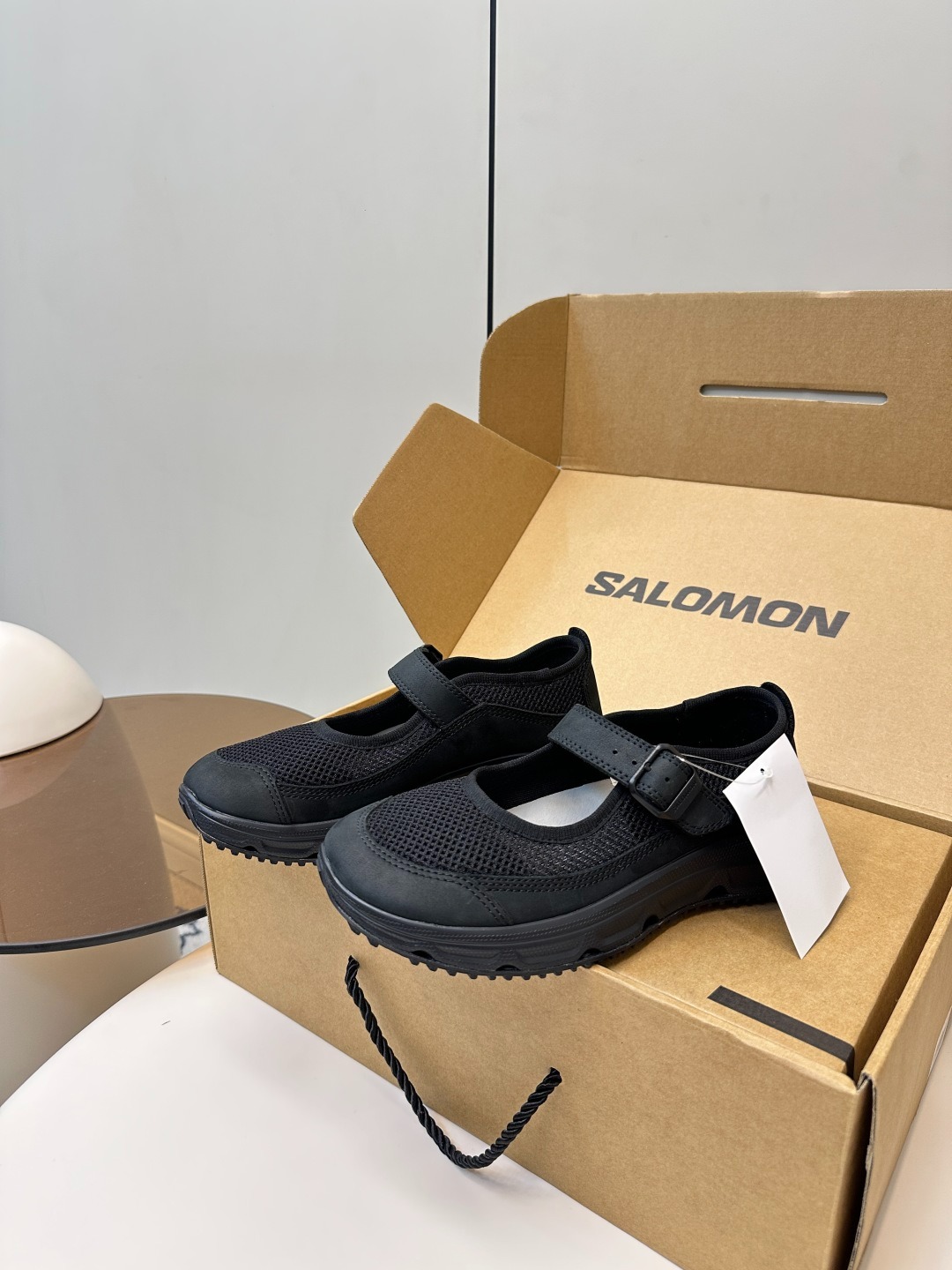 살몬 메리제인 플랫폼 운동화