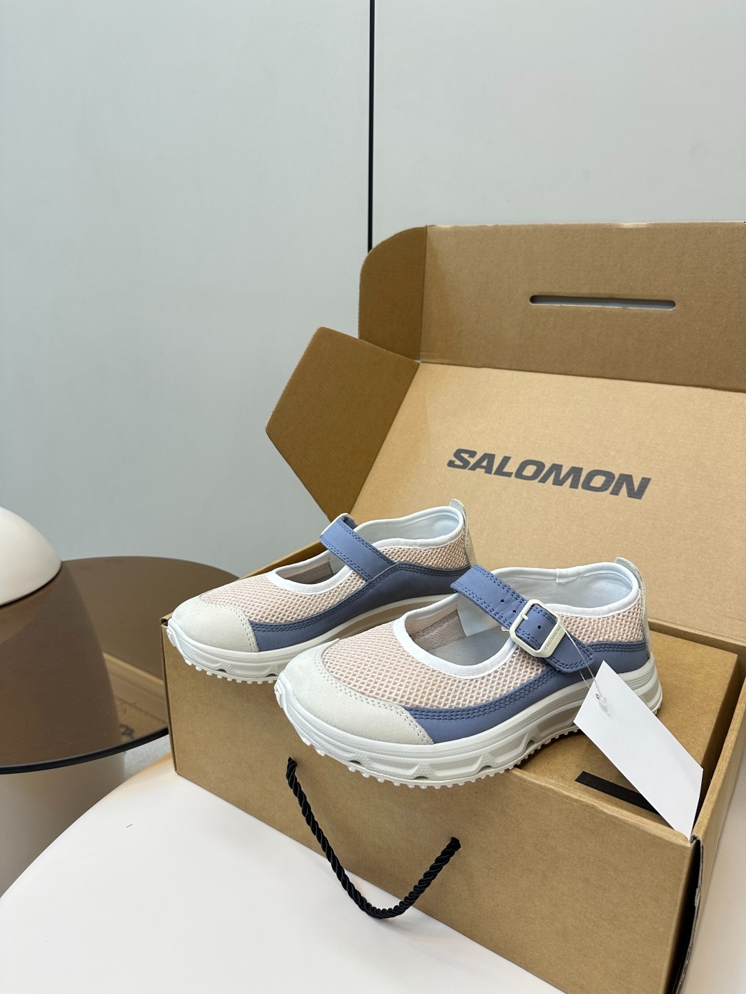 살몬 메리제인 플랫폼 운동화