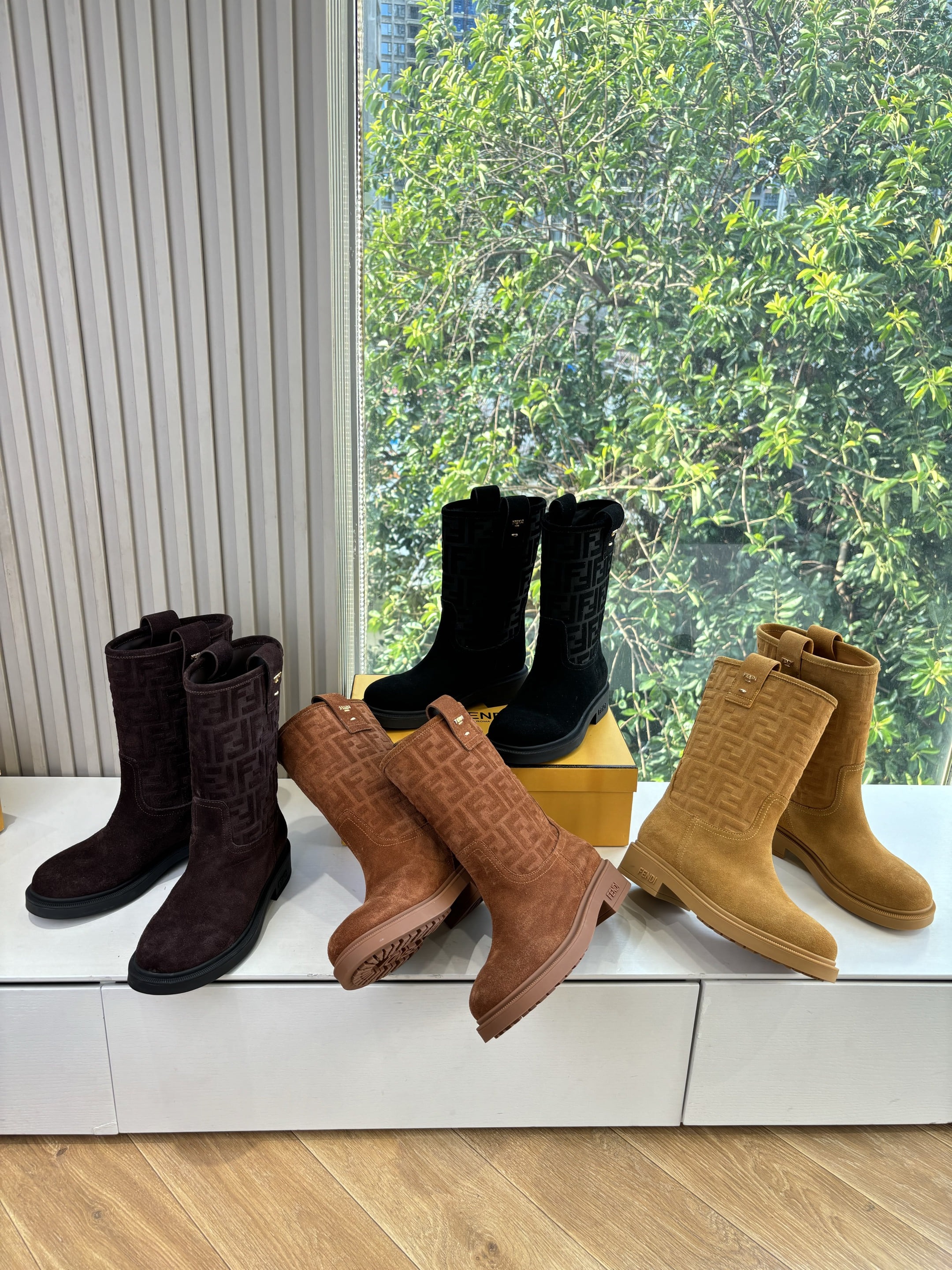 펜디25 신상 앵클 부츠