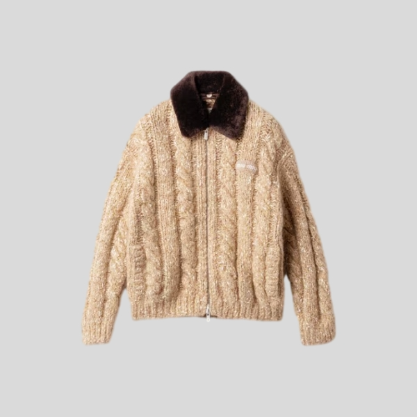 미우미우 캐시미어 가디건