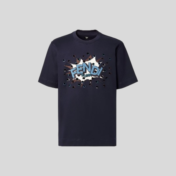 펜디 코튼 반팔티셔츠