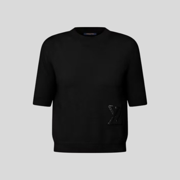 루이비통 시퀸 시그니처 니트 탑