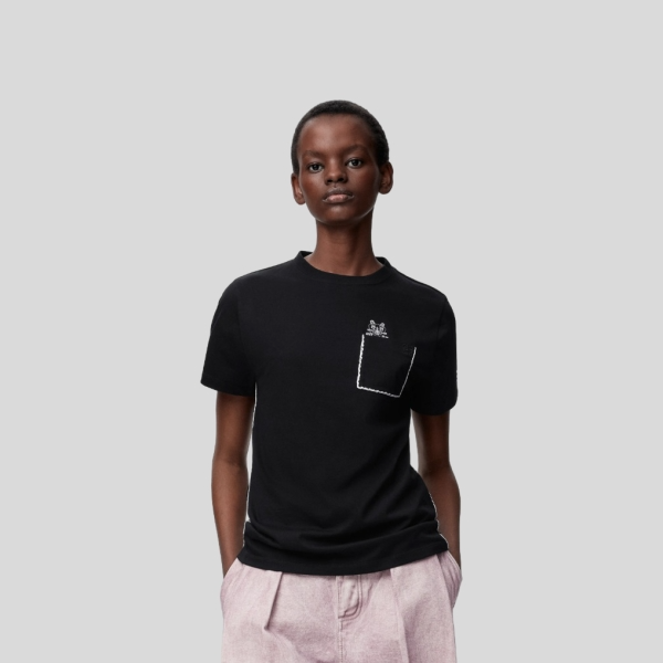 로에베 레귤러 핏 티셔츠