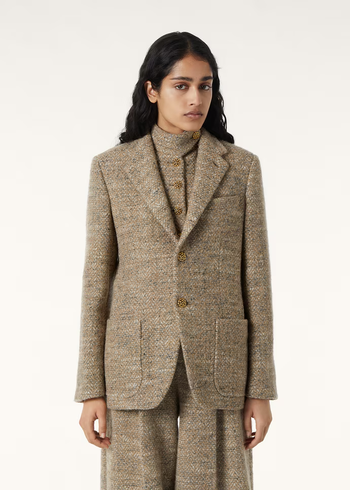 로로피아나 토리노패치 자켓