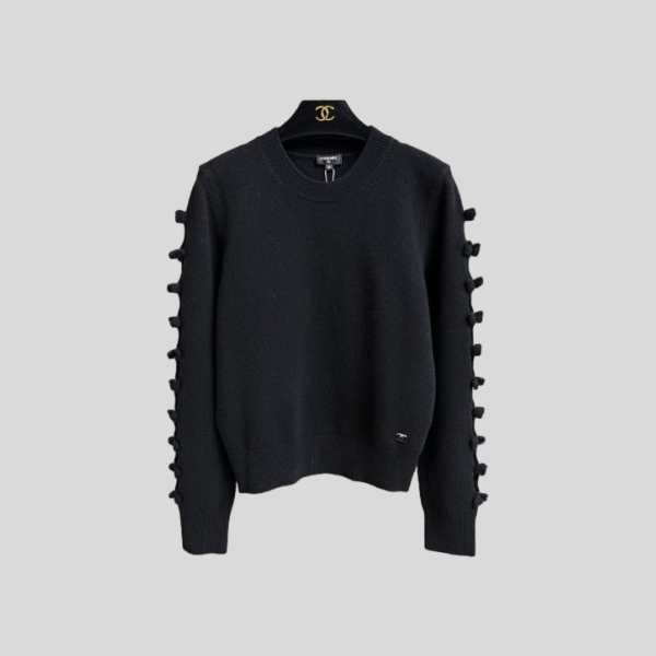 샤넬 캐시미어 리본 스웨터