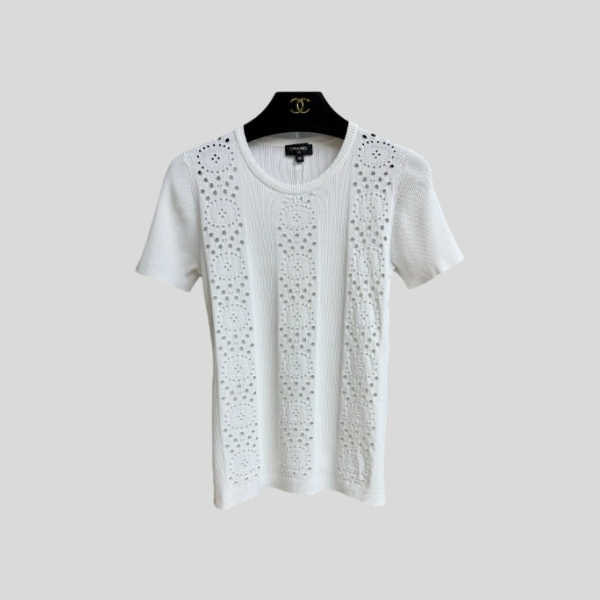 샤넬 니트 반팔