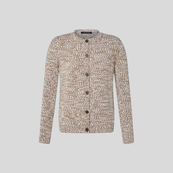 루이비통 트위드 니트 가디건