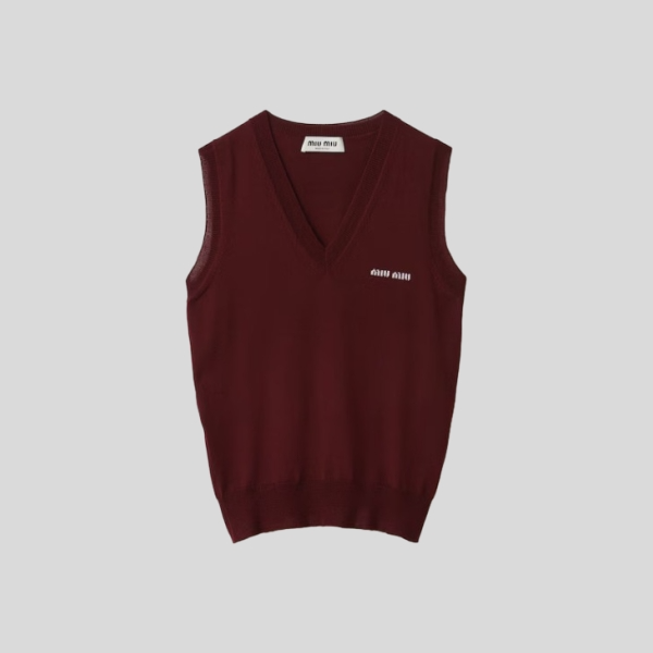 미우미우 울 스웨터 베스트