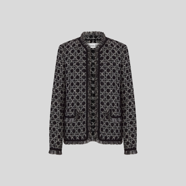 디올 매크로까나쥬 레귤러 핏 재킷