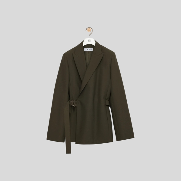 로에베 울 드레이프 재킷