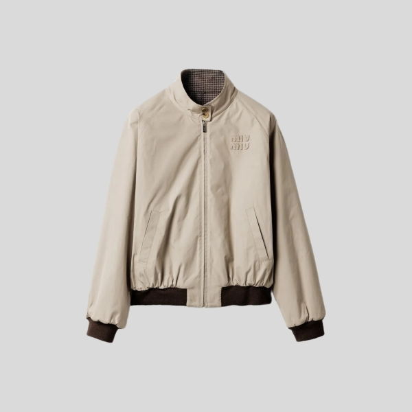 미우미우 양면 봄버 자켓