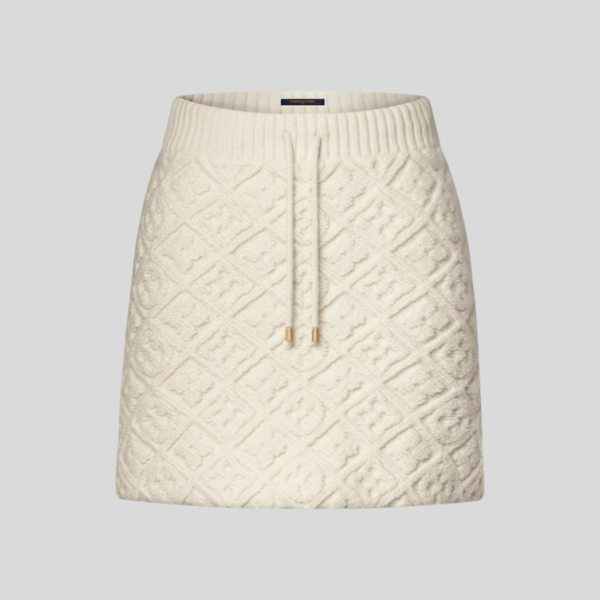 루이비통 모노그램 타월링 재킷, 스커트 세트