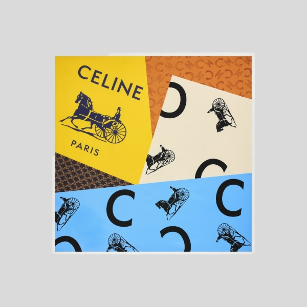 셀린느 스퀘어 스카프