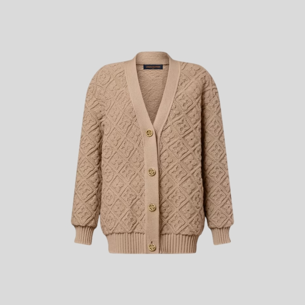 루이비통 모노그램 타월링 가디건