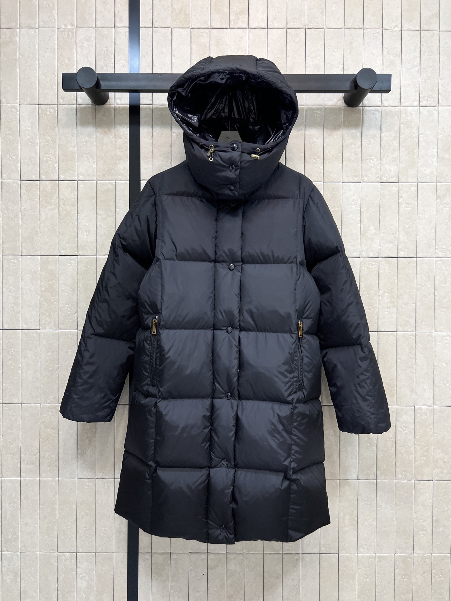 몽클레어 25 신상 후드 하이넥 롱패딩