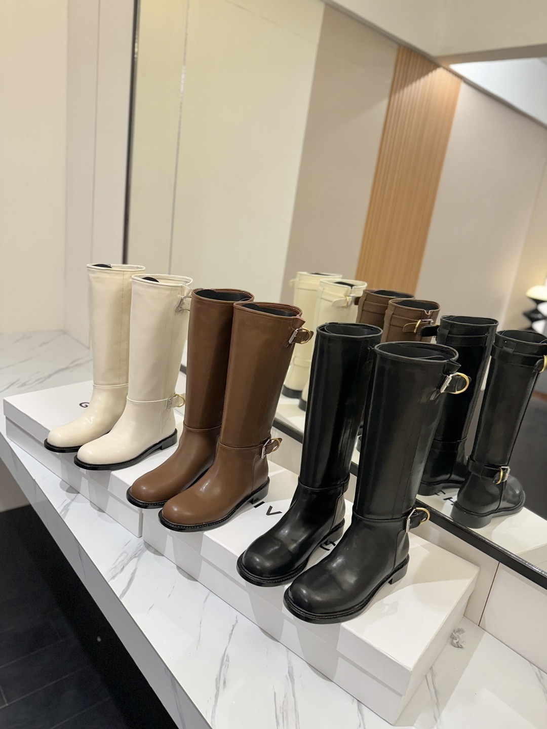 지*시 신상 라이더 부츠