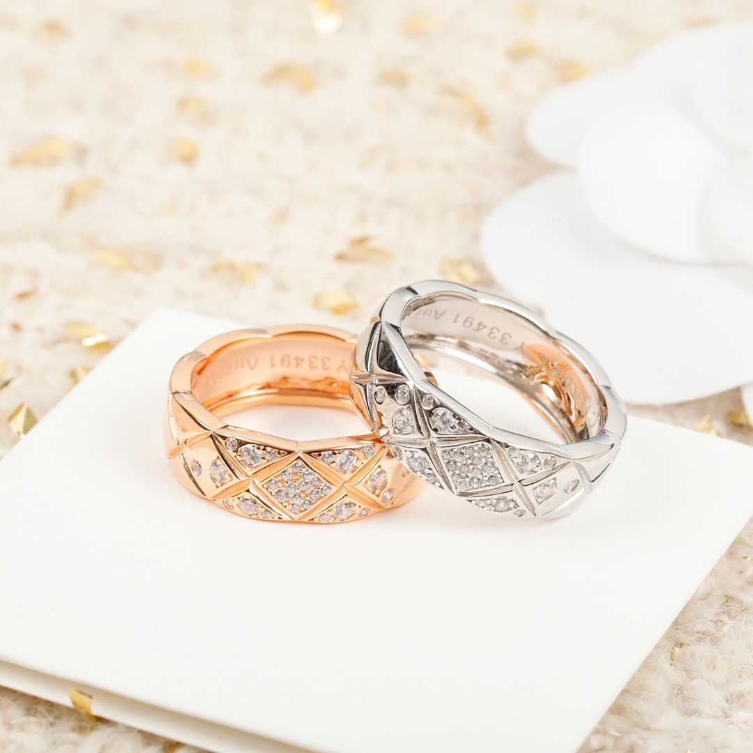 샤넬 퀼팅 코코 크러쉬 링