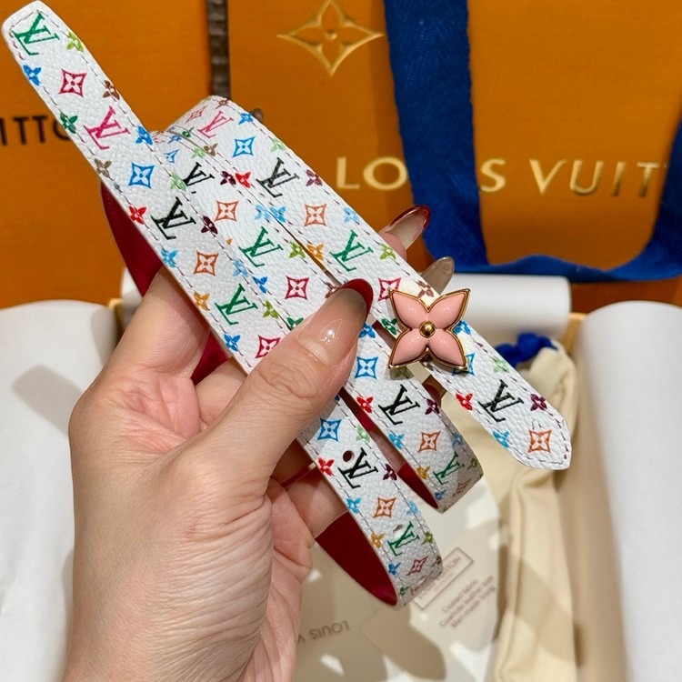 루이비통 2025 무라카미 모노그램 양면벨트