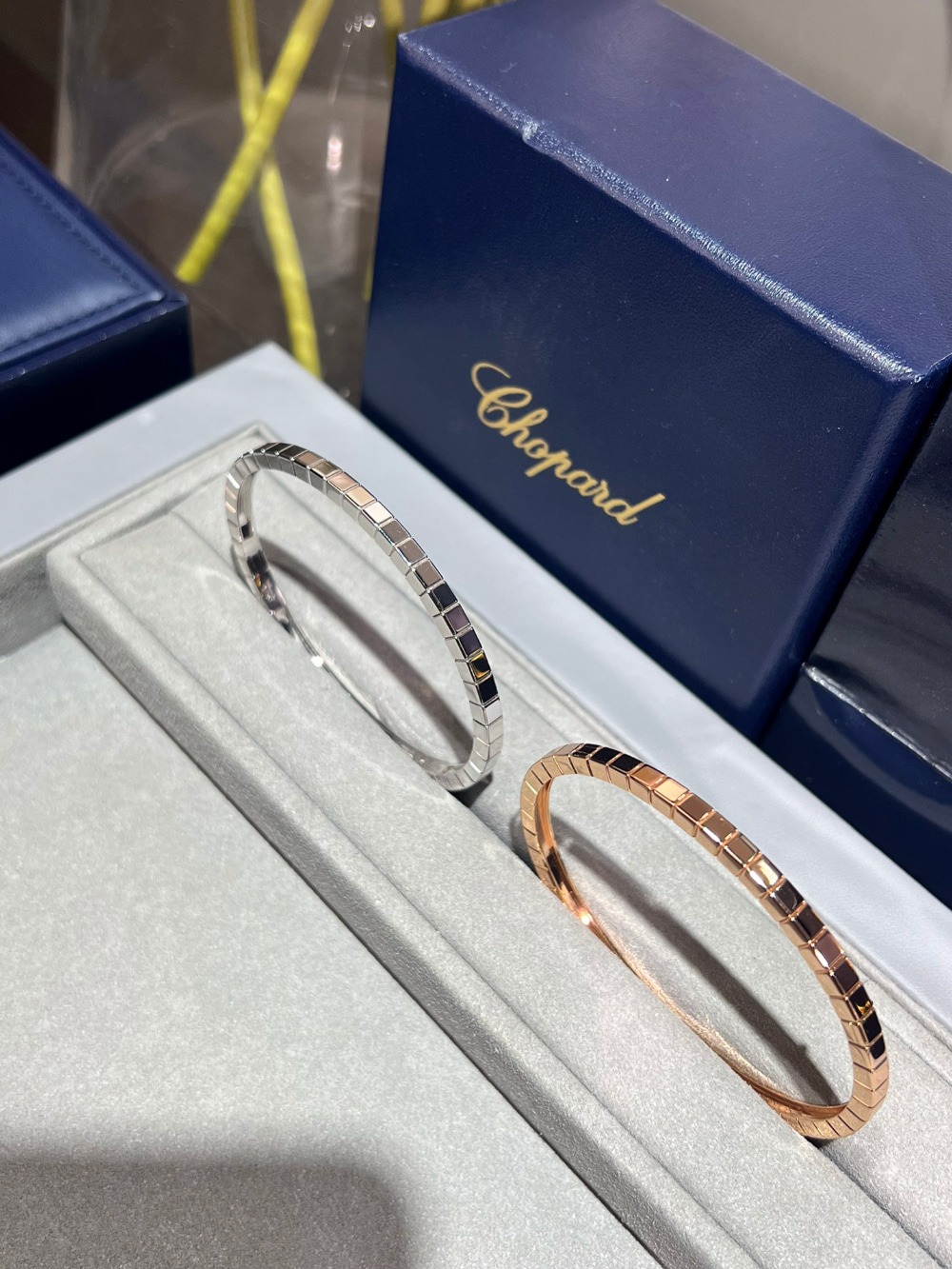 쇼파드 아이스 큐브 브레이슬릿 팔찌 