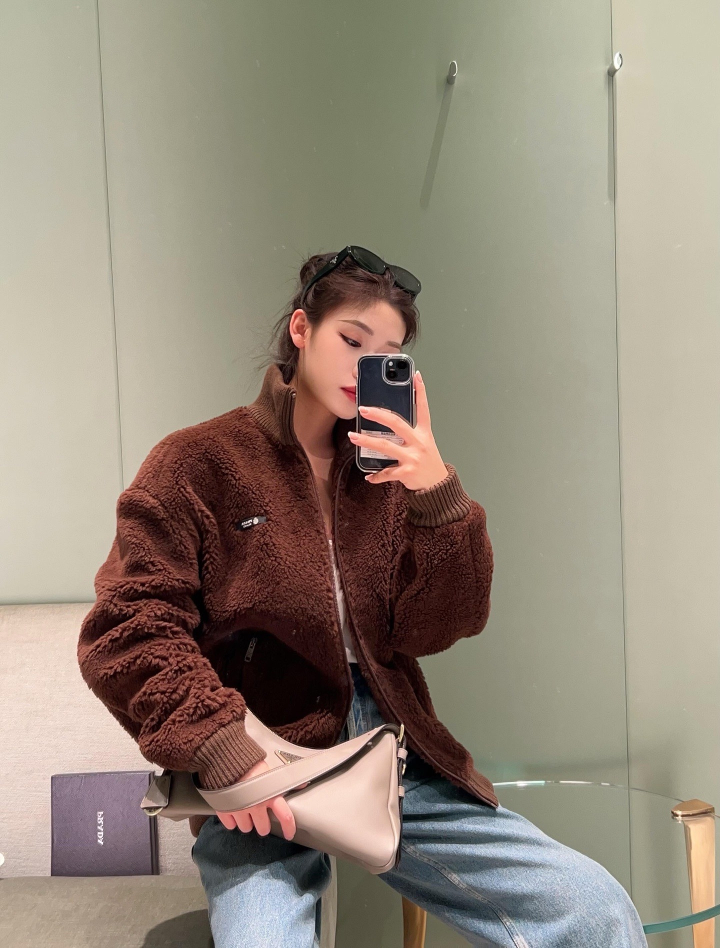 프라다 25 신상 테디 이펙트 봄버 재킷