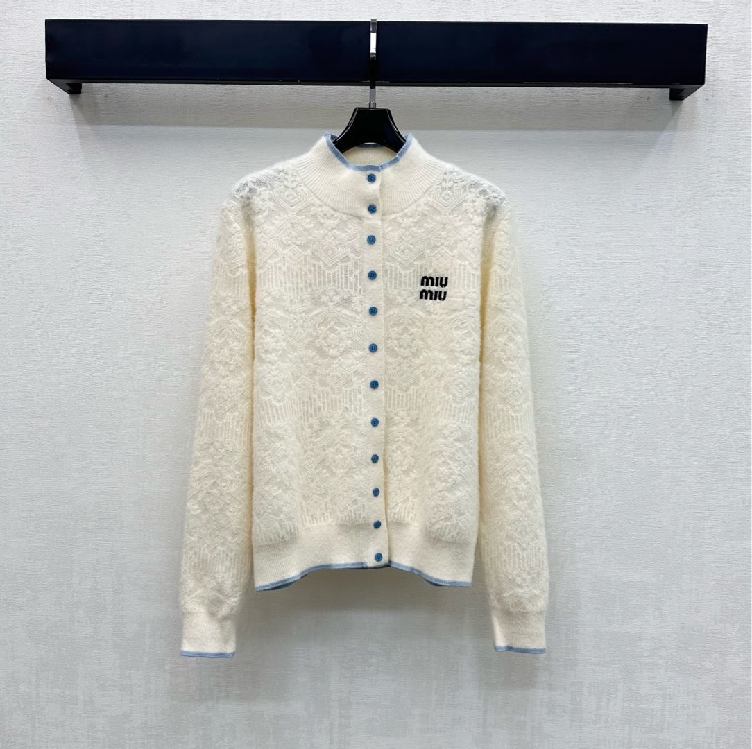 미우미우 26 신상 니트 카디건