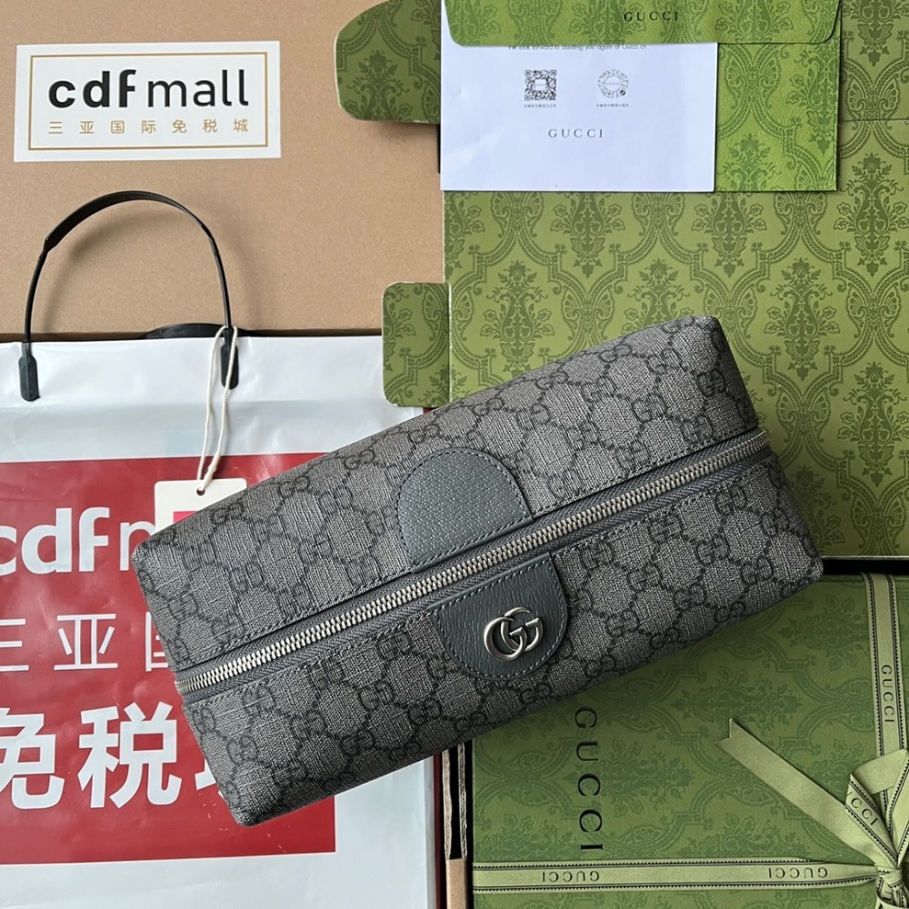 구찌 오피디아 GG 토일레트리 케이스 파우치백 572767