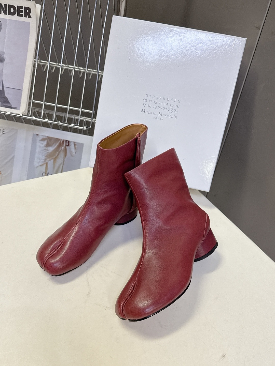 메종마르지엘라 신상 빈티지 앵클부츠