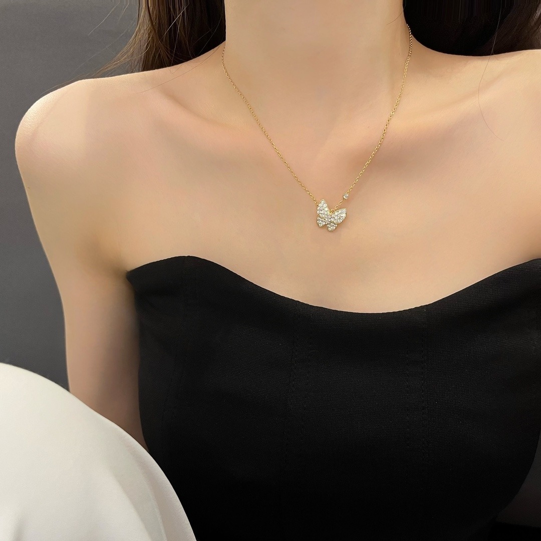 반클리프 버터플라이 네크리스