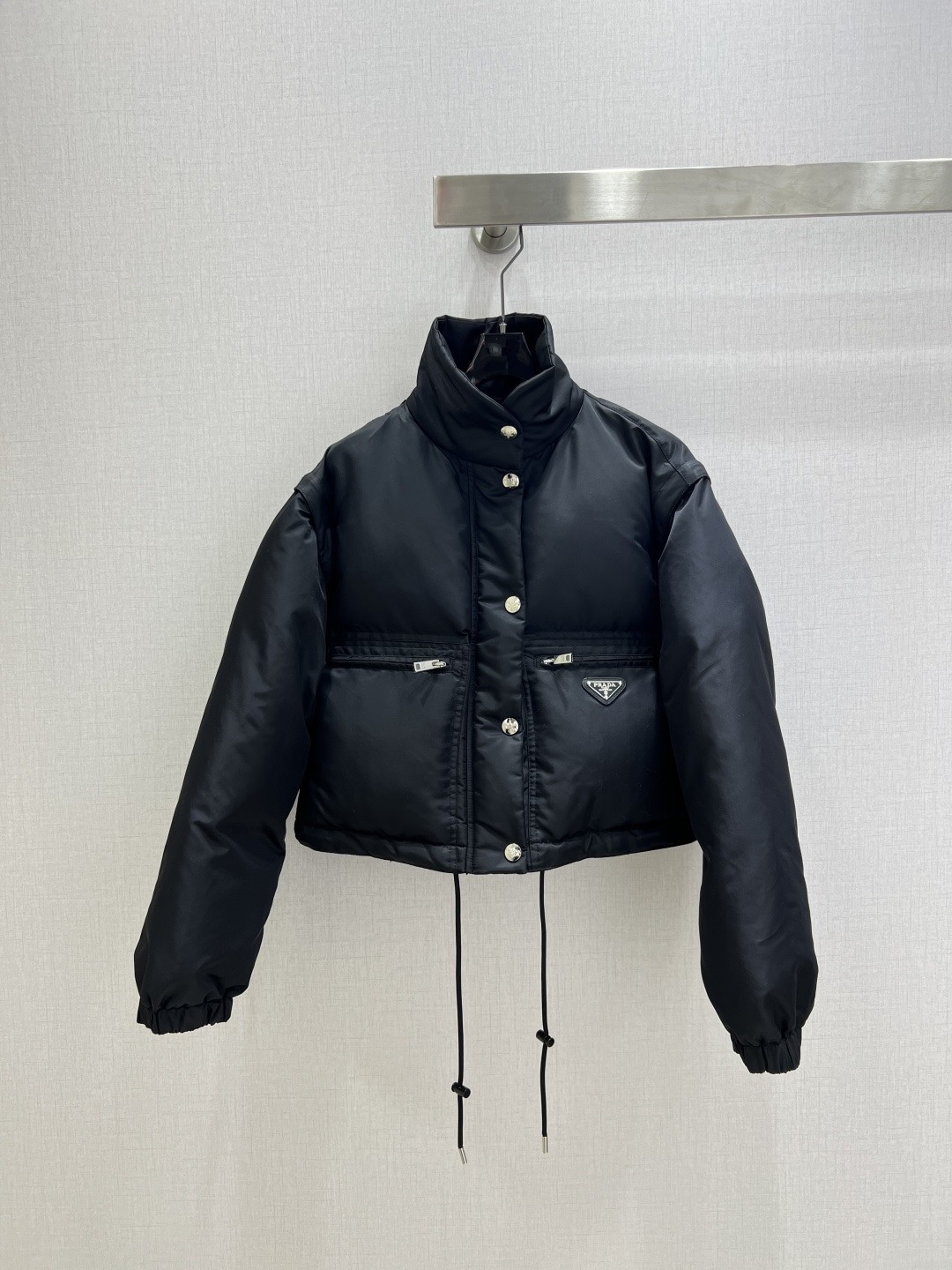 프라다 25 겨울 신상 탈부착 투웨이 후드 패딩