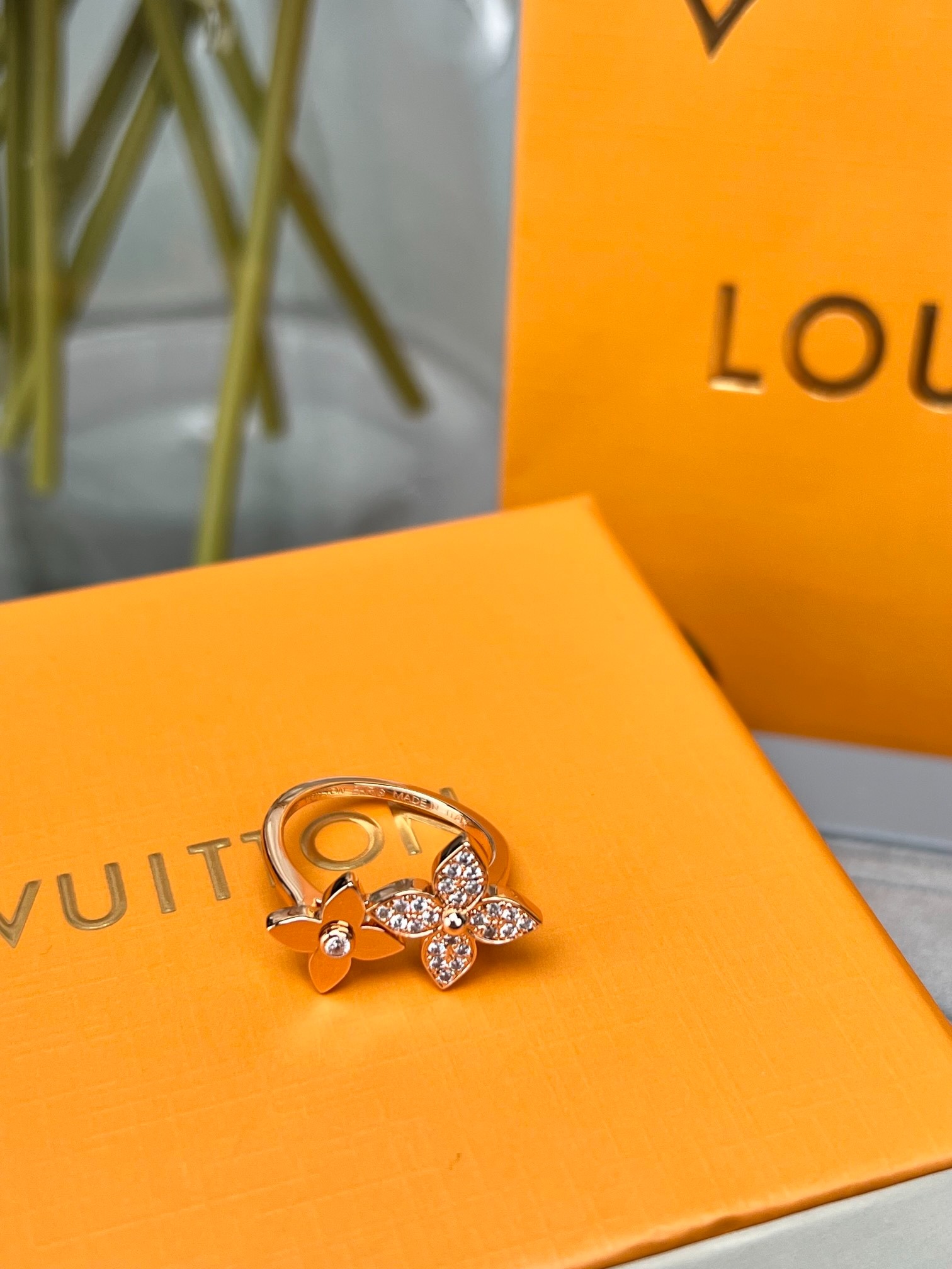 루이비통 LV 스타 블로썸 링