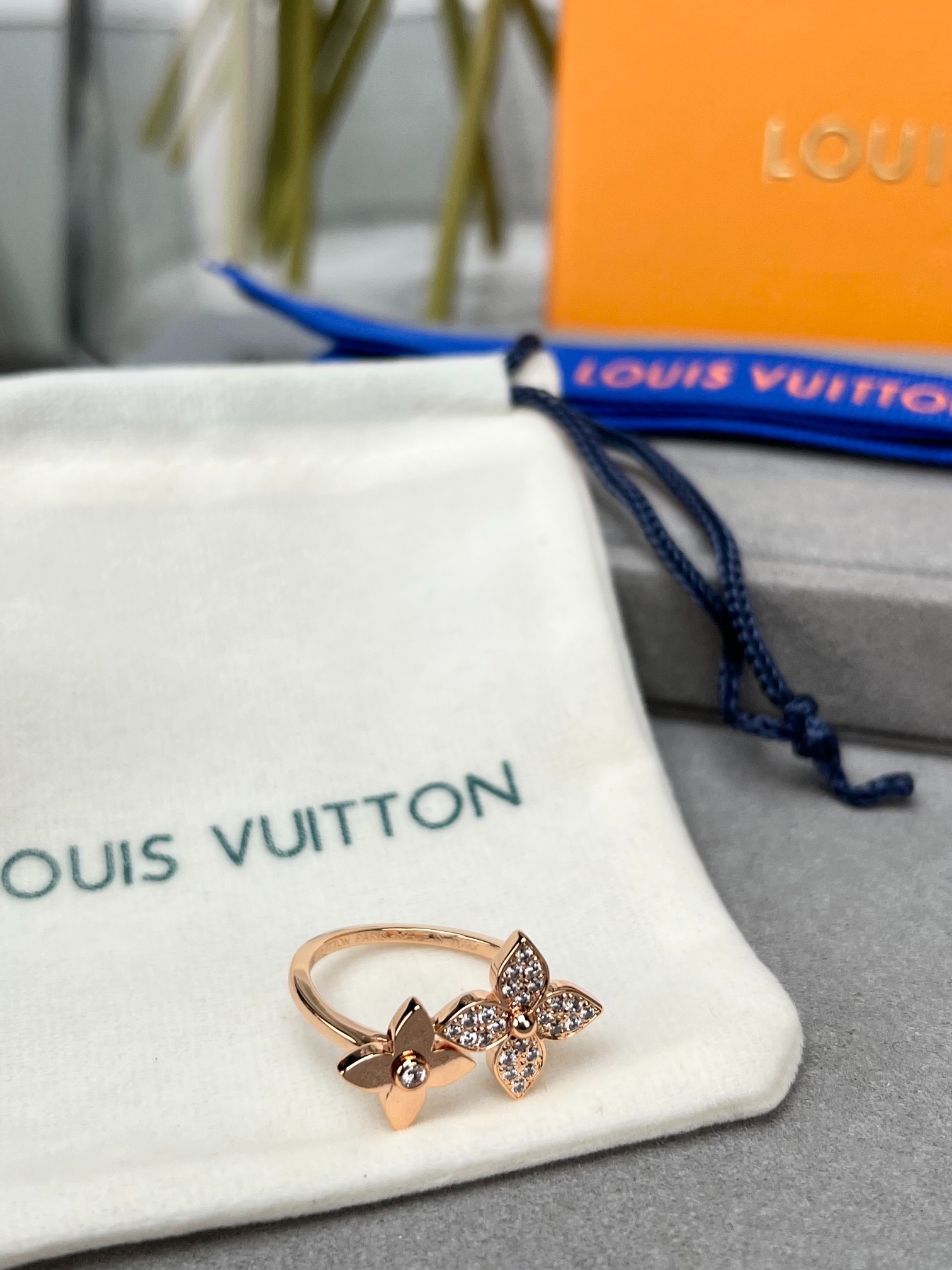 루이비통 LV 스타 블로썸 링
