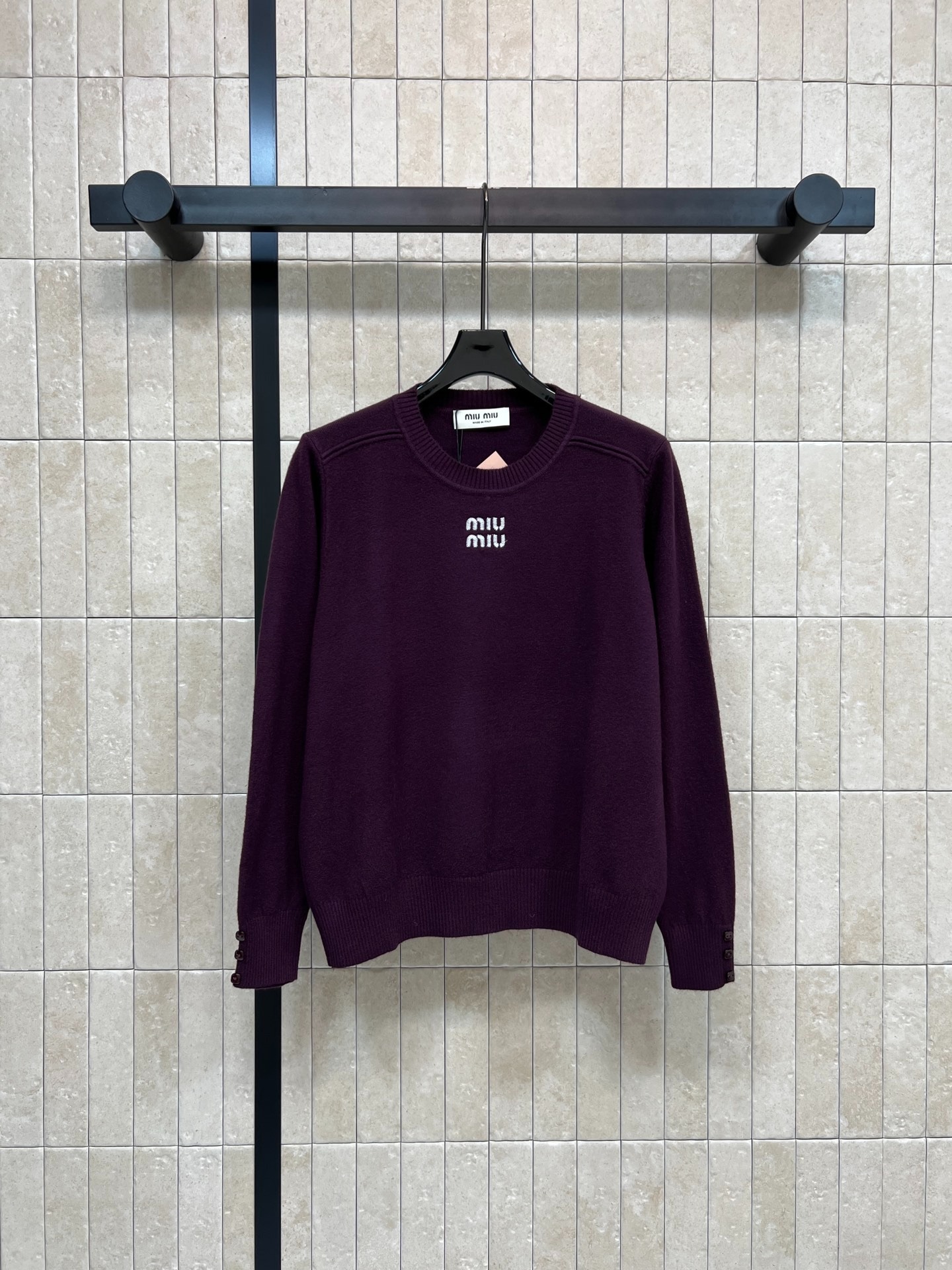미우미우 26 봄 신상 울 니트