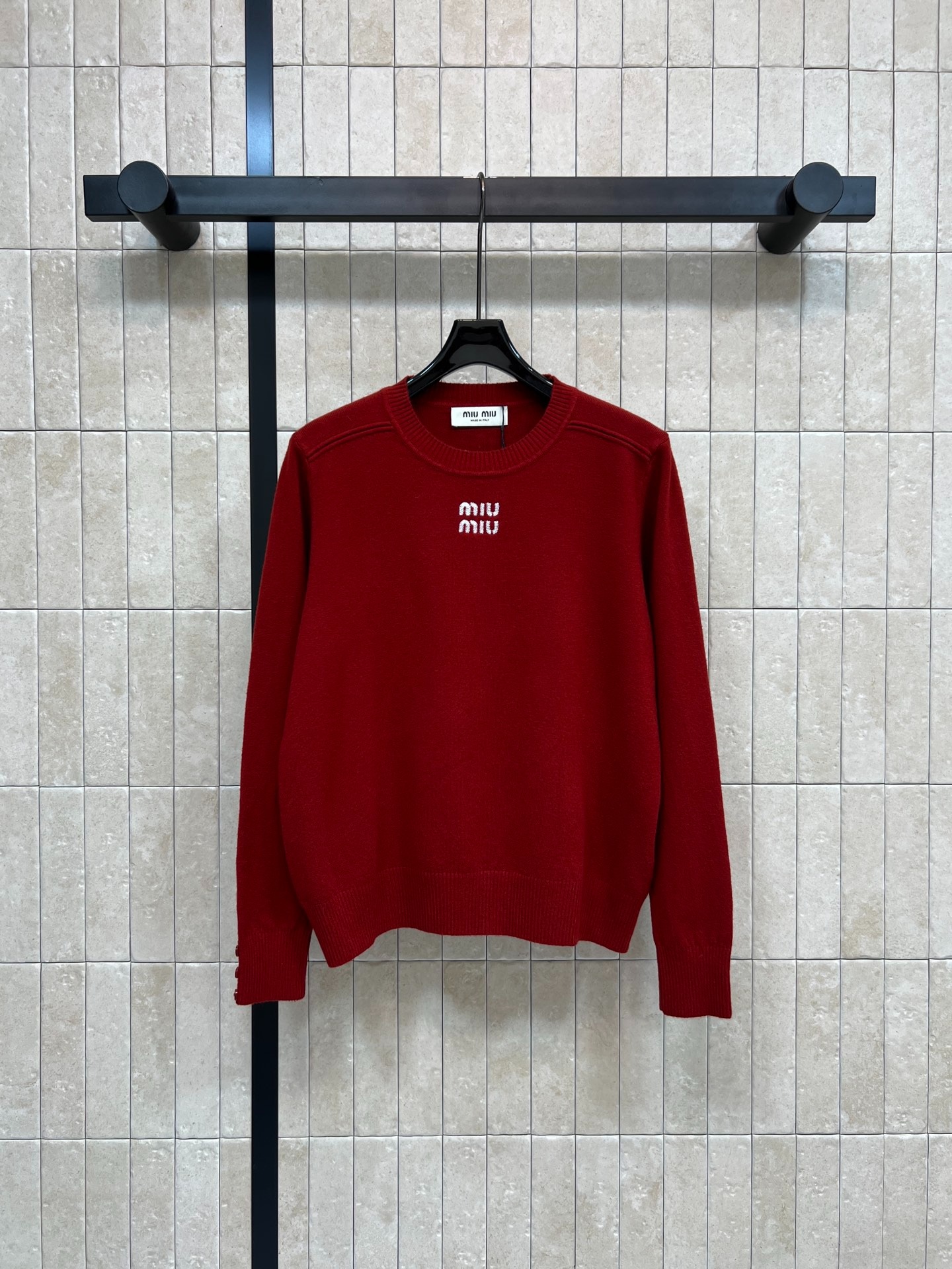 미우미우 26 봄 신상 울 니트