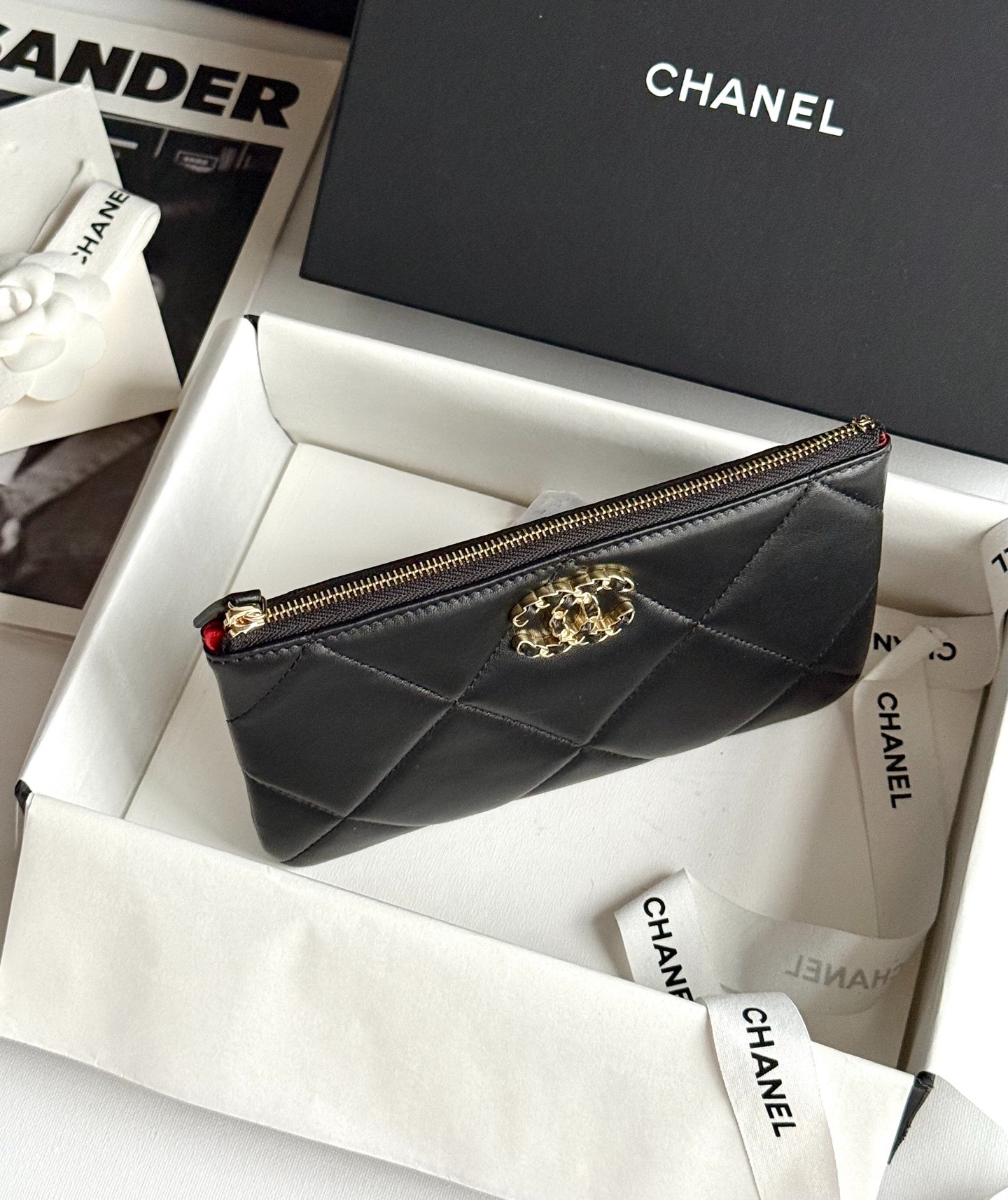 샤넬 클래식 클러치 백 동전지갑