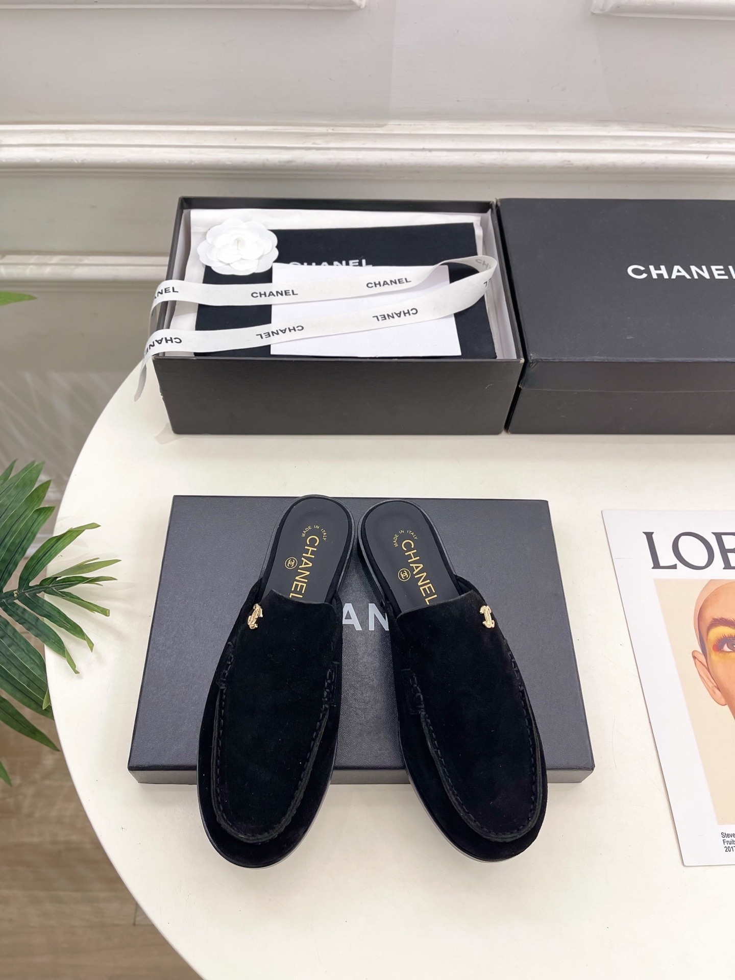 샤넬 신상 클래식 더블C 세미슬리퍼