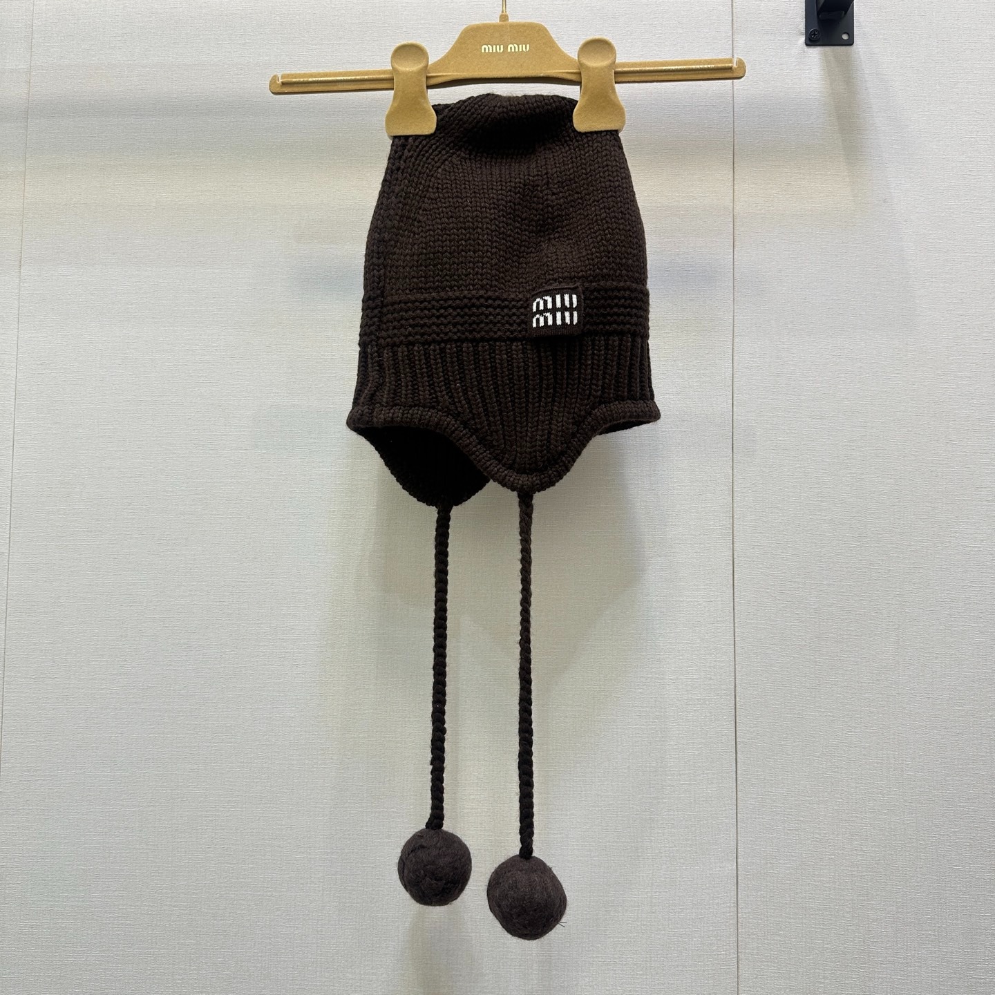 미우미우 신상 캐시미어 비니