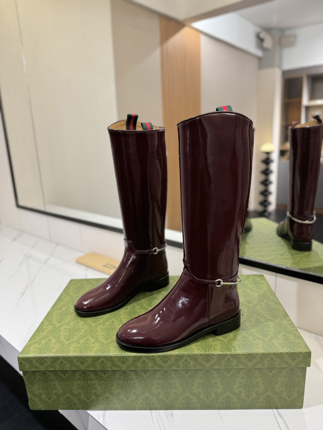 구찌 신상 라이더 부츠