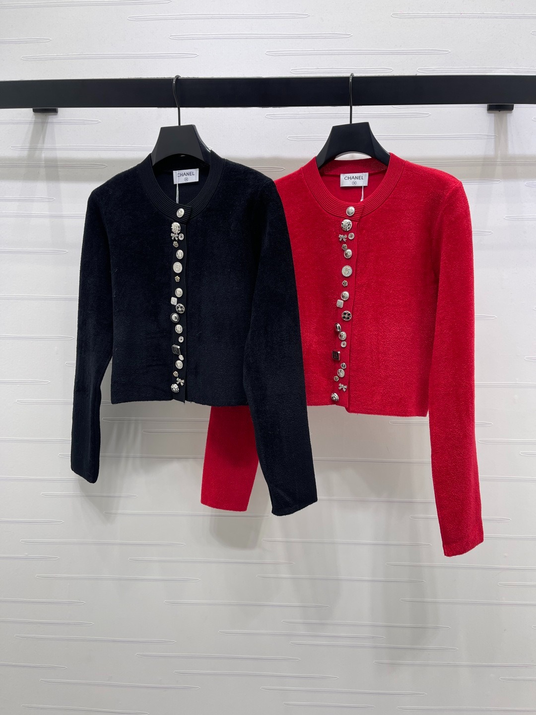 샤넬 26 봄 신상 라운드 니트 가디건