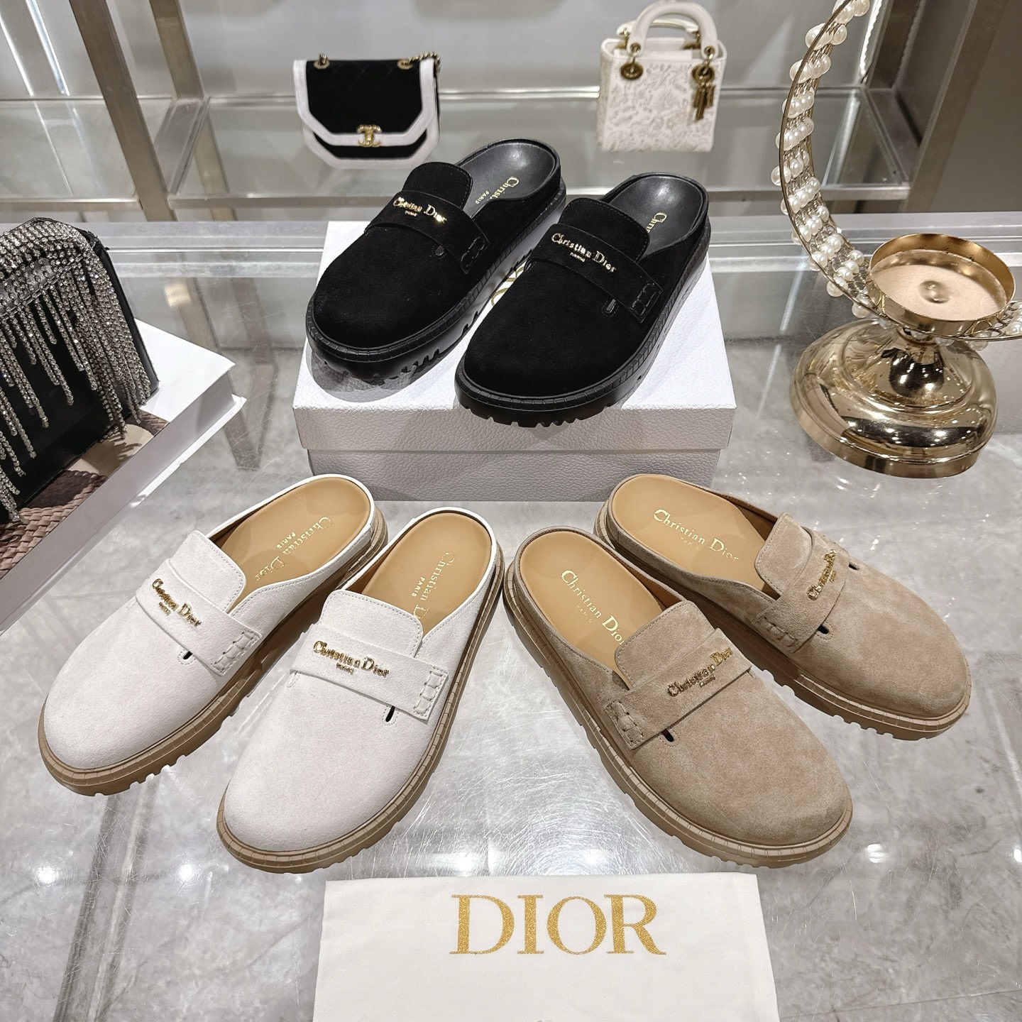 디올 25 신상 세미슬리퍼 보이뮬