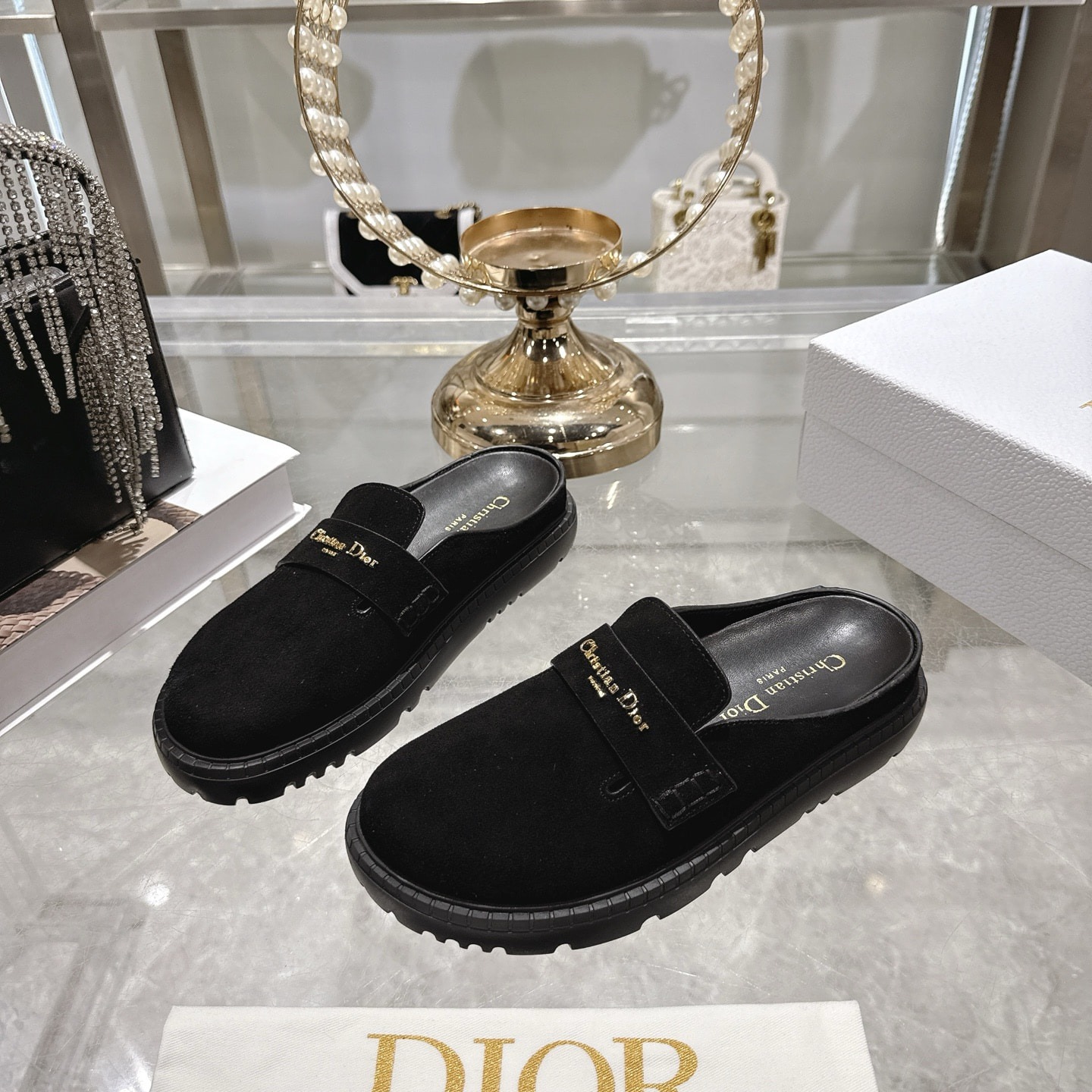 디올 25 신상 세미슬리퍼 보이뮬