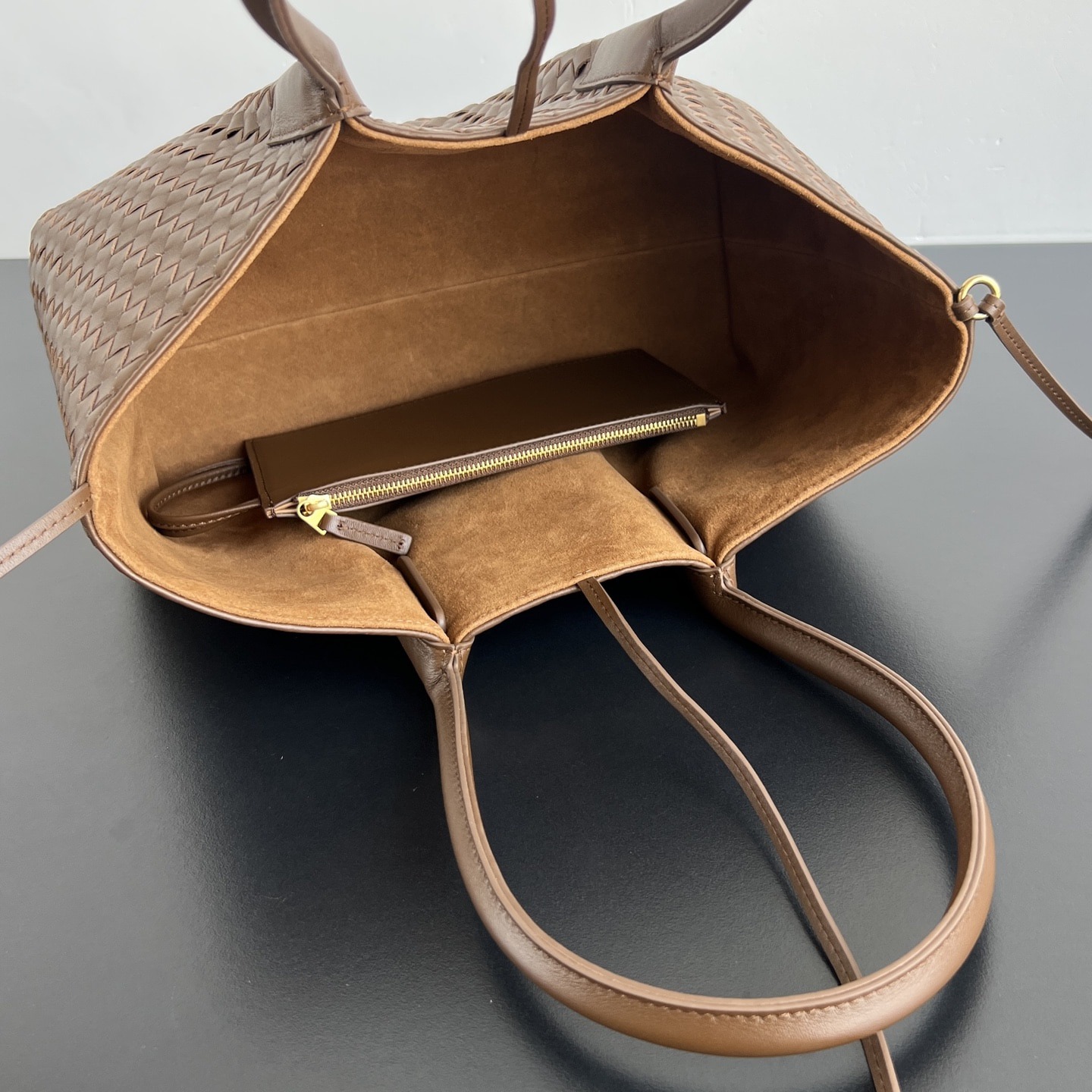 보테가베네타 피나코테카 미디움 토트백