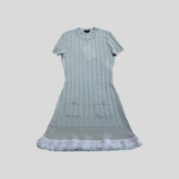 샤넬 투피스 드레스