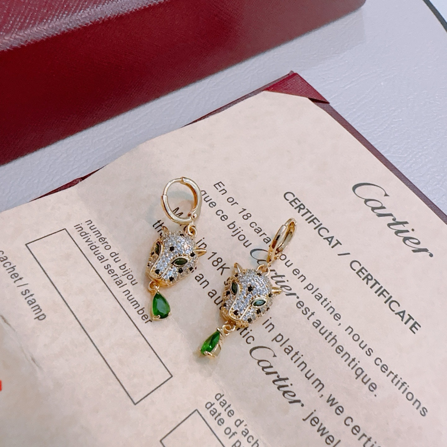 까르띠에 귀걸이