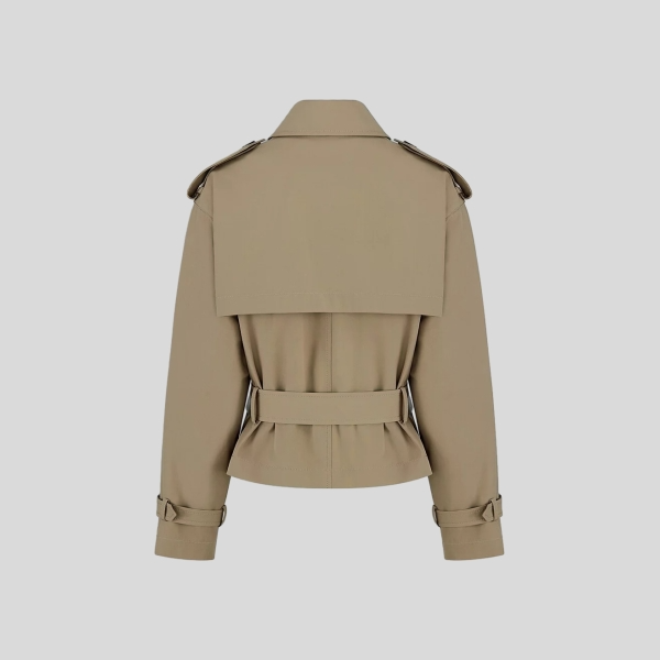 디올 베이지 코튼 개버딘 재킷