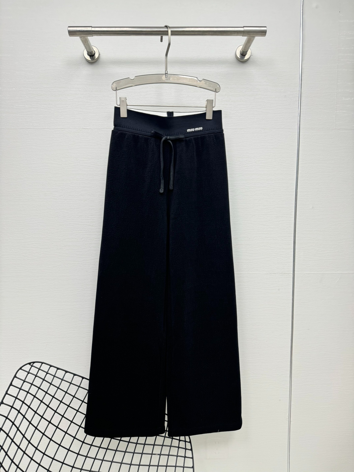 미우미우 신상 스트링 바지