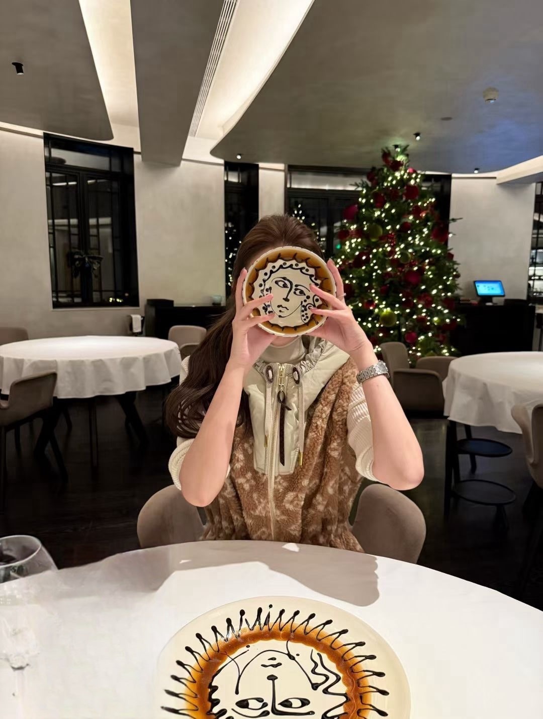 루이비통 신상 후드 패치워크 램스울 조끼