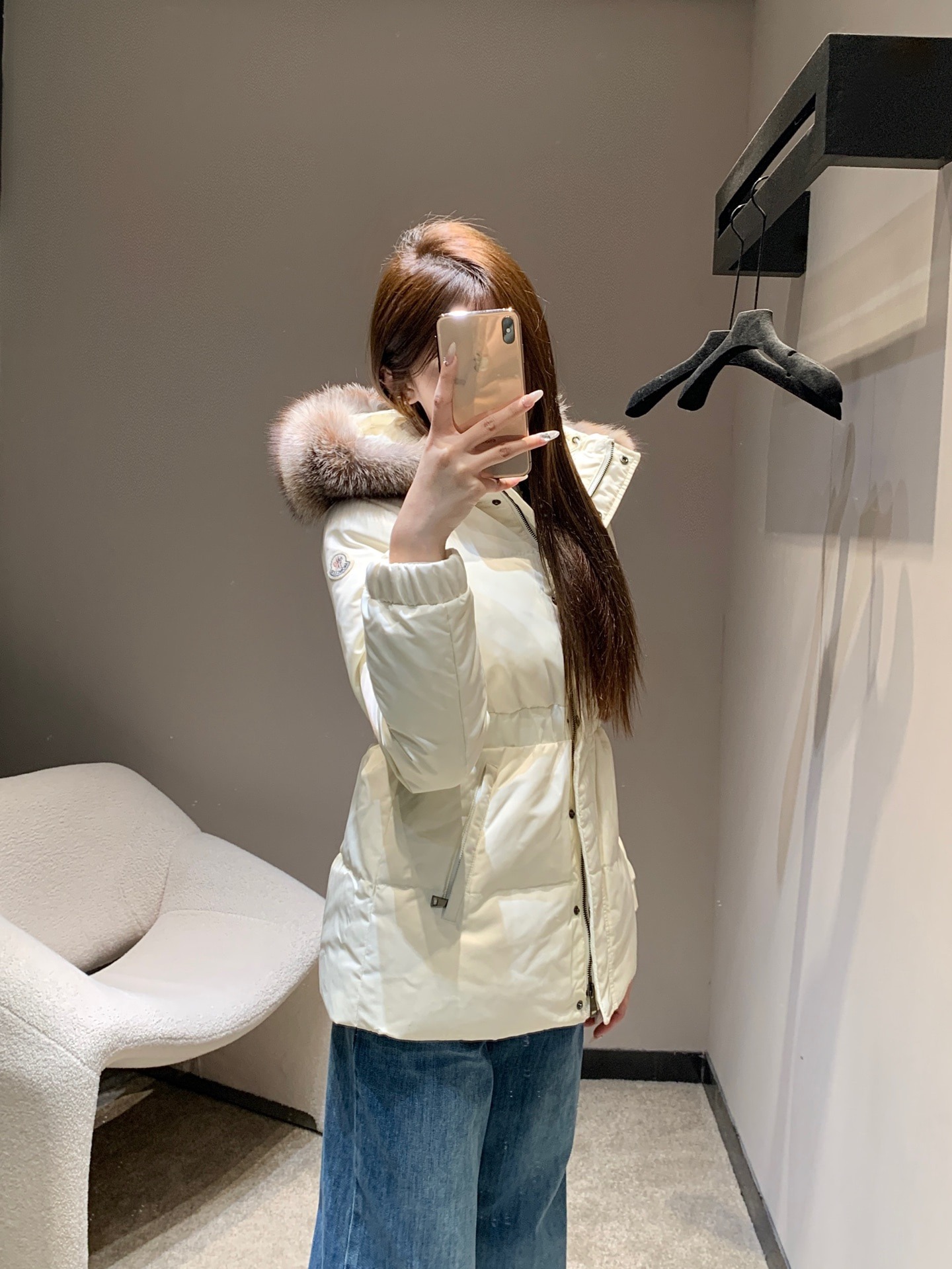 몽클레어 25Fw 신상 리얼 퍼 구스다운 점퍼