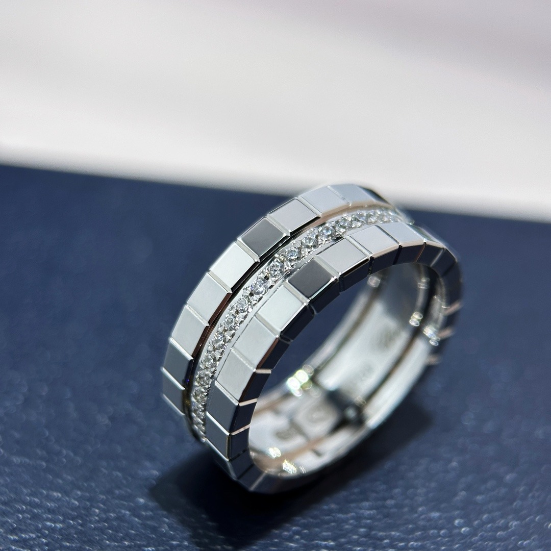 쇼파드 아이스 큐브 반지