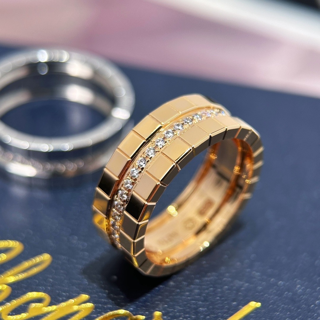 쇼파드 아이스 큐브 반지